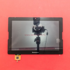 Дисплей в сборе с тачскрином для Lenovo A10-70 (A7600) черный