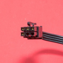 Отстегивающийся кабель питания 6pin-2xMolex фото 2