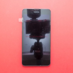 Nokia Lumia 630, 635 черный с рамкой фото 1