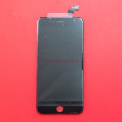 Дисплей в сборе с тачскрином для Apple iPhone 6 Plus черный - оригинал