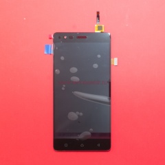 Дисплей в сборе с тачскрином для Lenovo Vibe K5 Note A7020 черный