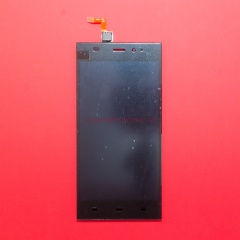 Дисплей в сборе с тачскрином для Xiaomi Mi3, Mi3w черный