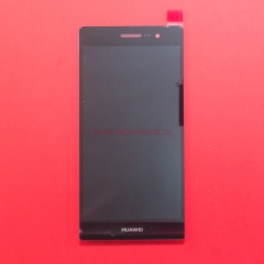 Дисплей в сборе с тачскрином для Huawei Ascend P7 черный