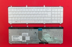 Клавиатура для ноутбука HP Pavilion dv7-2000, dv7-3000 белая