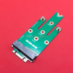 Переходник SSD mSATA на SSD M.2 эмулятор M.2 фото 1