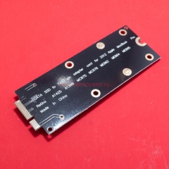 Переходник mSATA на 7+17 pin SSD Для MacBook Pro Retina 2012 фото 1
