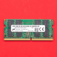 SODIMM 16Gb Micron DDR4 2666 фото 1