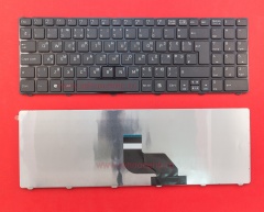 Клавиатура для ноутбука MSI CR640, CX640, A6400 черная с рамкой