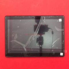 Дисплей в сборе с тачскрином для Lenovo Tab M10 TB-X505F 10.1" черный с рамкой
