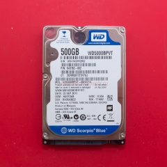 Жесткий диск 2.5" 500Gb WD5000BPVT фото 1