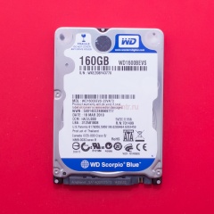 Жесткий диск 2.5" 160 Gb WD1600BEVS фото 1