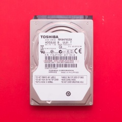 Жесткий диск 2.5" 640 Gb Toshiba MK6475GSX фото 1