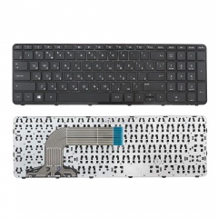 Клавиатура для ноутбука HP Envy 17-e черная с рамкой