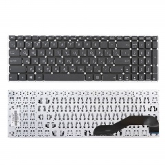 Клавиатура для ноутбука Asus K540, R540, X540 черная без рамки