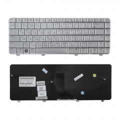 Клавиатура для ноутбука HP dv4-1000 серебряная