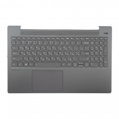 Клавиатура для ноутбука Lenovo Ideapad 5-15ITL05 серая с серым топкейсом
