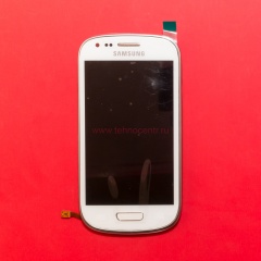 Samsung i8190 белый с рамкой фото 1