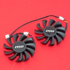 Вентилятор для видеокарты MSI N440GT (двойной)