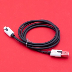 Кабель USB A - microUSB 2A (F96) черный