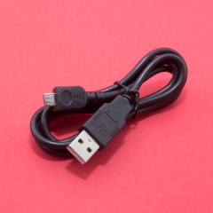 Кабель USB - microUSB черный