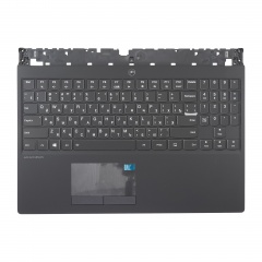 Клавиатура для ноутбука Lenovo Legion Y530-15ICH черная c черным топкейсом