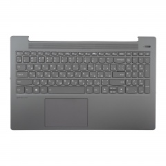 Клавиатура для ноутбука  Lenovo Ideapad 5-15ITL05 серая с серым топкейсом