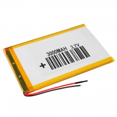 Аккумулятор 3.7v 3000mAh 110x70x3.5 мм (2 pin)