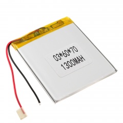 Аккумулятор 3.7v 1300mAh 70x60x3мм (2 pin)