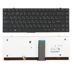 Клавиатура для ноутбука Dell Studio XPS 1645, 1340 черная с подсветкой