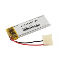 Аккумулятор 3.7v 350mAh 35x12x4 мм (2 pin)