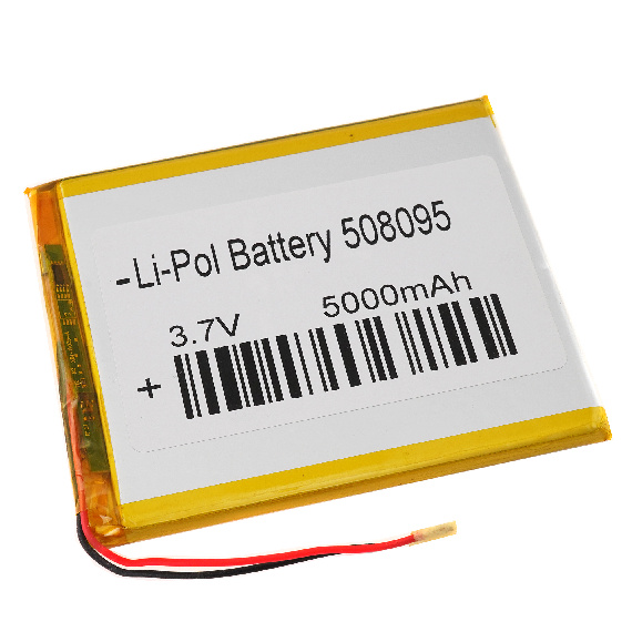 Аккумулятор 3.7v 5000mAh 95x80x5мм (2 pin)