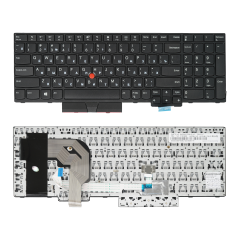 Клавиатура для ноутбука Lenovo ThinkPad T570, P51S черная со стиком