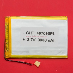 Аккумулятор 3.7v 3000mAh 95x70x3.5 мм