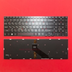 Клавиатура для ноутбука Acer 5755G, 5830, V3-551 черная с подсветкой