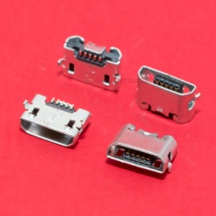 Разъем micro USB для Oppo R815T, R819T, R833T фото 2