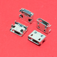 Разъем micro USB для Samsung GT-I9128, s7568I, SCH-I739 фото 2