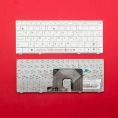 Клавиатура для ноутбука Asus Eee PC T91, T91M, T91MT белая (версия 1)