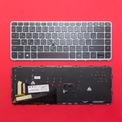 Клавиатура для ноутбука HP 750, 840 G1, 850 G1 с подсветкой и стиком