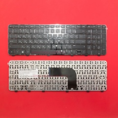 Клавиатура для ноутбука HP Pavilion dv6-7000 черная с рамкой