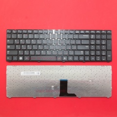Клавиатура для ноутбука Samsung NP-R780 черная с рамкой
