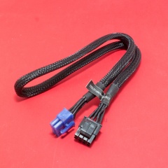 Отстегивающийся кабель питания с 8pin на 4+4pin фото 2