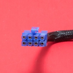 Отстегивающийся кабель питания с 8pin на 4+4pin фото 3