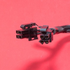Отстегивающийся кабель питания с 8pin на 4+4pin фото 5