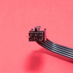 Отстегивающийся кабель питания 6pin-4xSATA фото 3