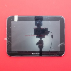 Дисплей в сборе с тачскрином для Lenovo A2109 черный рамкой