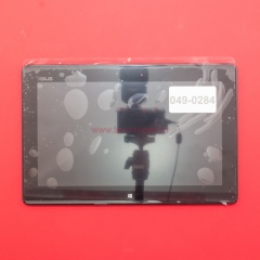 Дисплей в сборе с тачскрином для Asus ME400C черный с рамкой