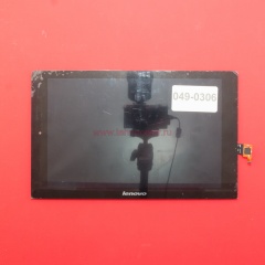 Дисплей в сборе с тачскрином для Lenovo B8080 черный