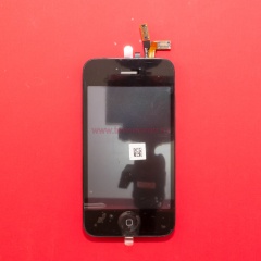 Дисплей в сборе с тачскрином для Apple iPhone 3 черный
