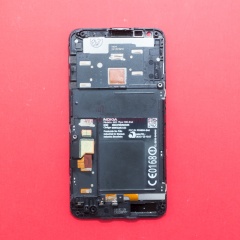 Nokia Lumia 620 черный с рамкой фото 2