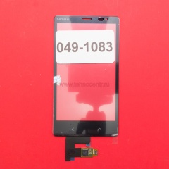 Тачскрин для Nokia X2 Dual черный